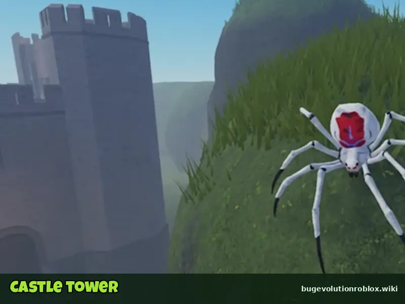 Stone castle tower on the hill from the official Bug Evolution thumbnail