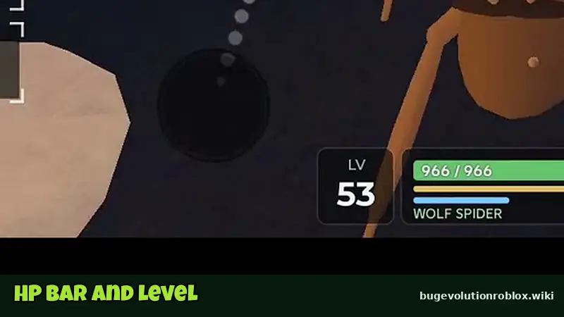 Bug Evolution health bar, level number and +50 Levels button at the bottom of the screen